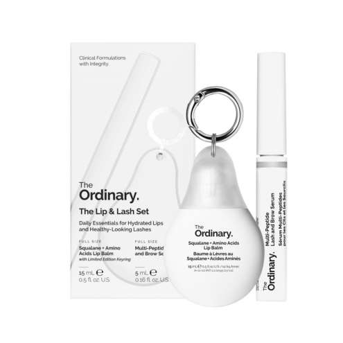THE ORDINARY The Lip & Lash Set Sada pro péči o rty a řasy